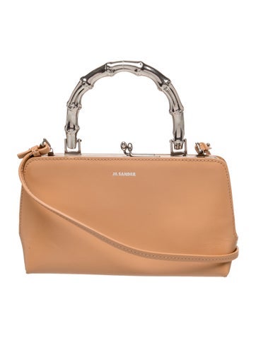 Leather Top Handle Bag