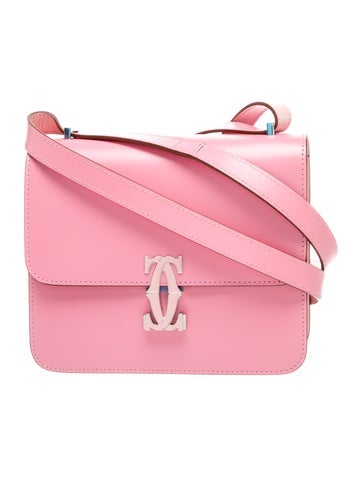 Leather Double C de Mini