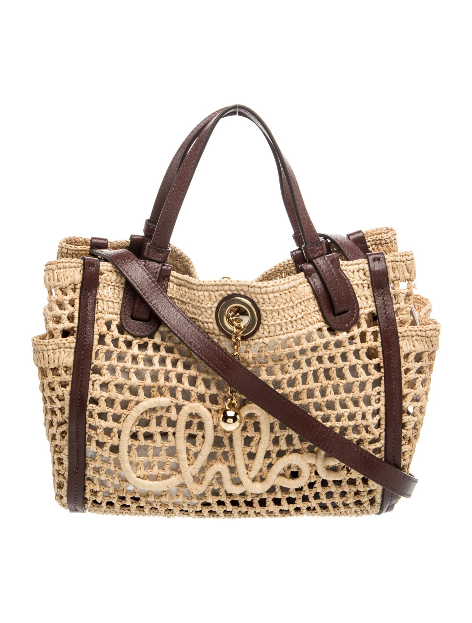 Raffia Double Carry Small 2026 w/ Tags