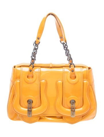 Patent Leather B Bag Vintage