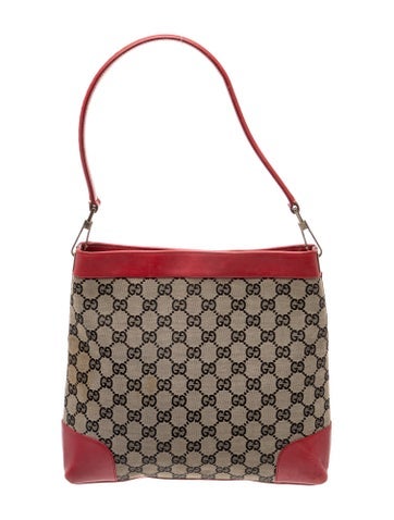 GG Canvas Shoulder Hobo Bag