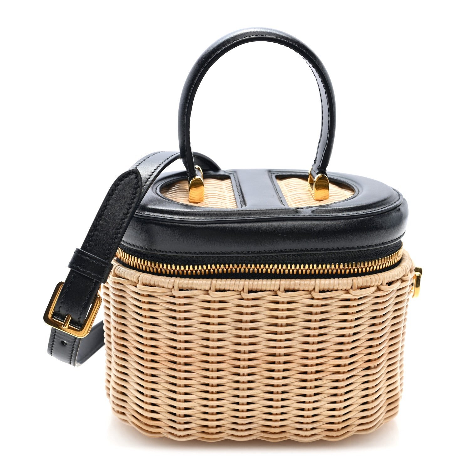 Christian Dior Wicker CD Vanity Black