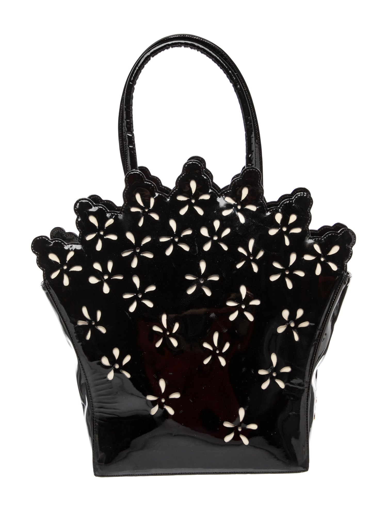 Vivienne Westwood Patent Leather Top Handle Bag