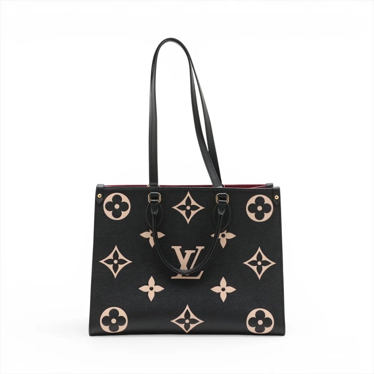 Louis Vuitton monogram empreinte On the Go MM M45495 Black There was an RFID res