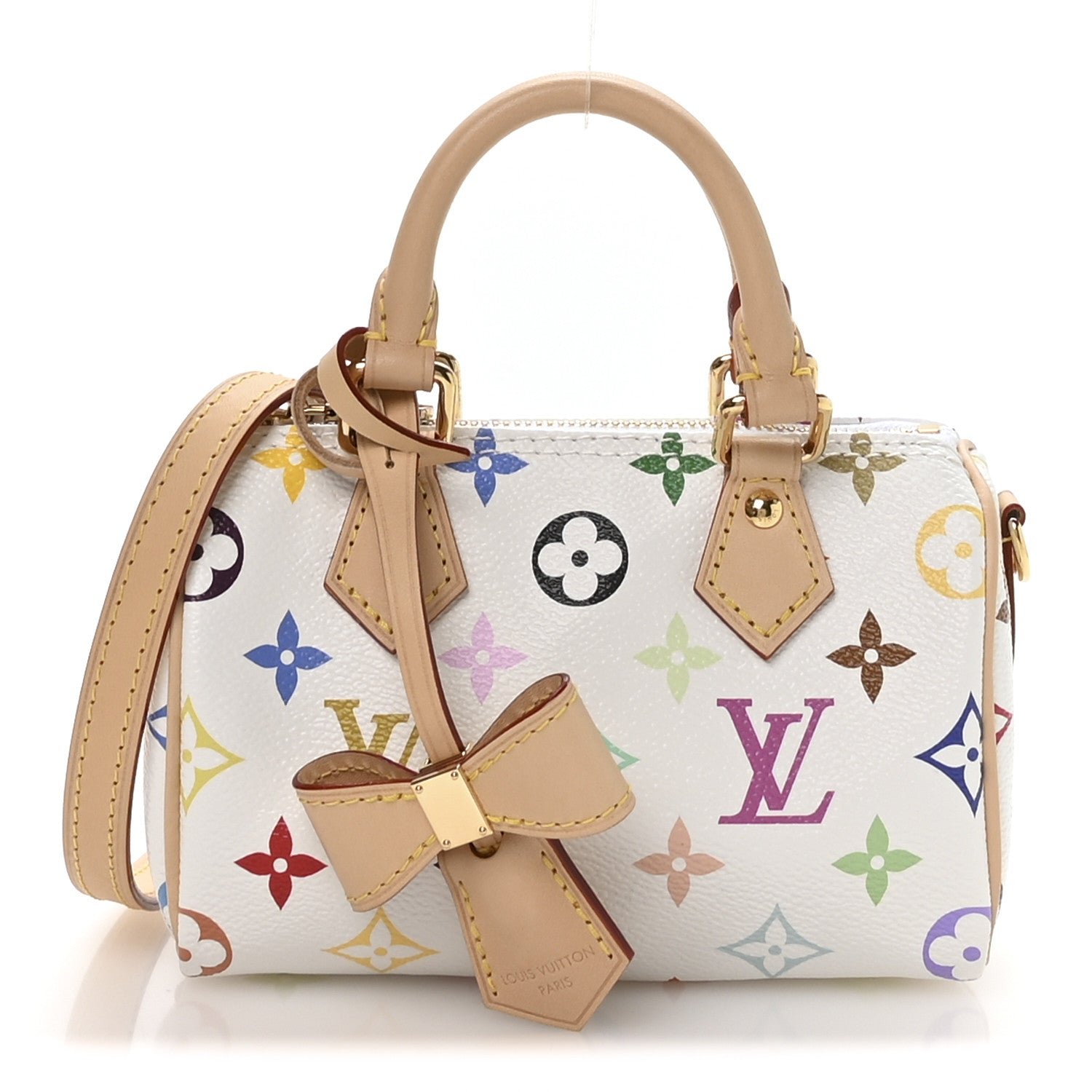 Louis Vuitton Louis Vuitton LV X TM Monogram Multicolor Nano Speedy White