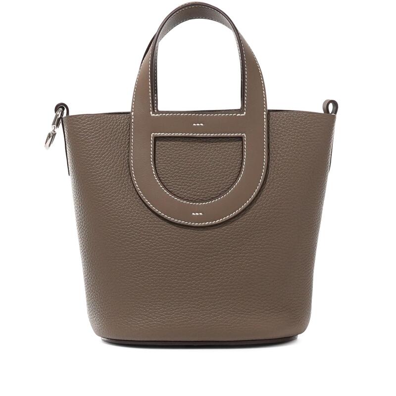 Hermes Etoupe Clemence In-The-Loop 18 Palladium Hardware, 2024