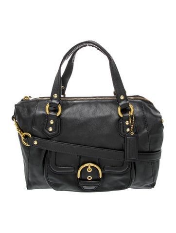 Leather Top Handle Bag