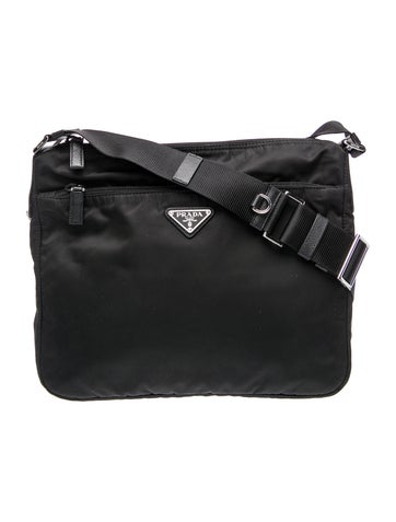 Tessuto Nylon Messenger Bag