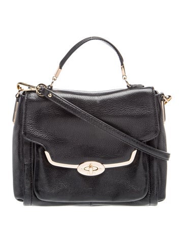Leather Top Handle Bag