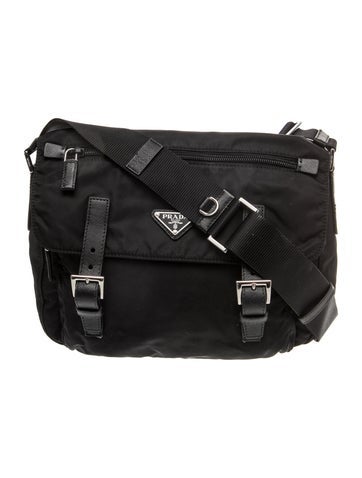 Tessuto Nylon Vela Messenger Bag