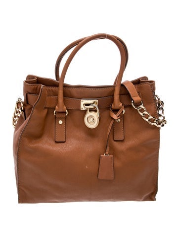 Leather Top Handle Bag