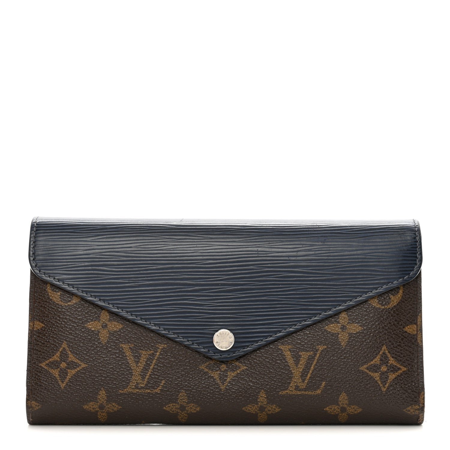 Louis Vuitton Monogram Epi Marie-Lou Long Wallet Indigo