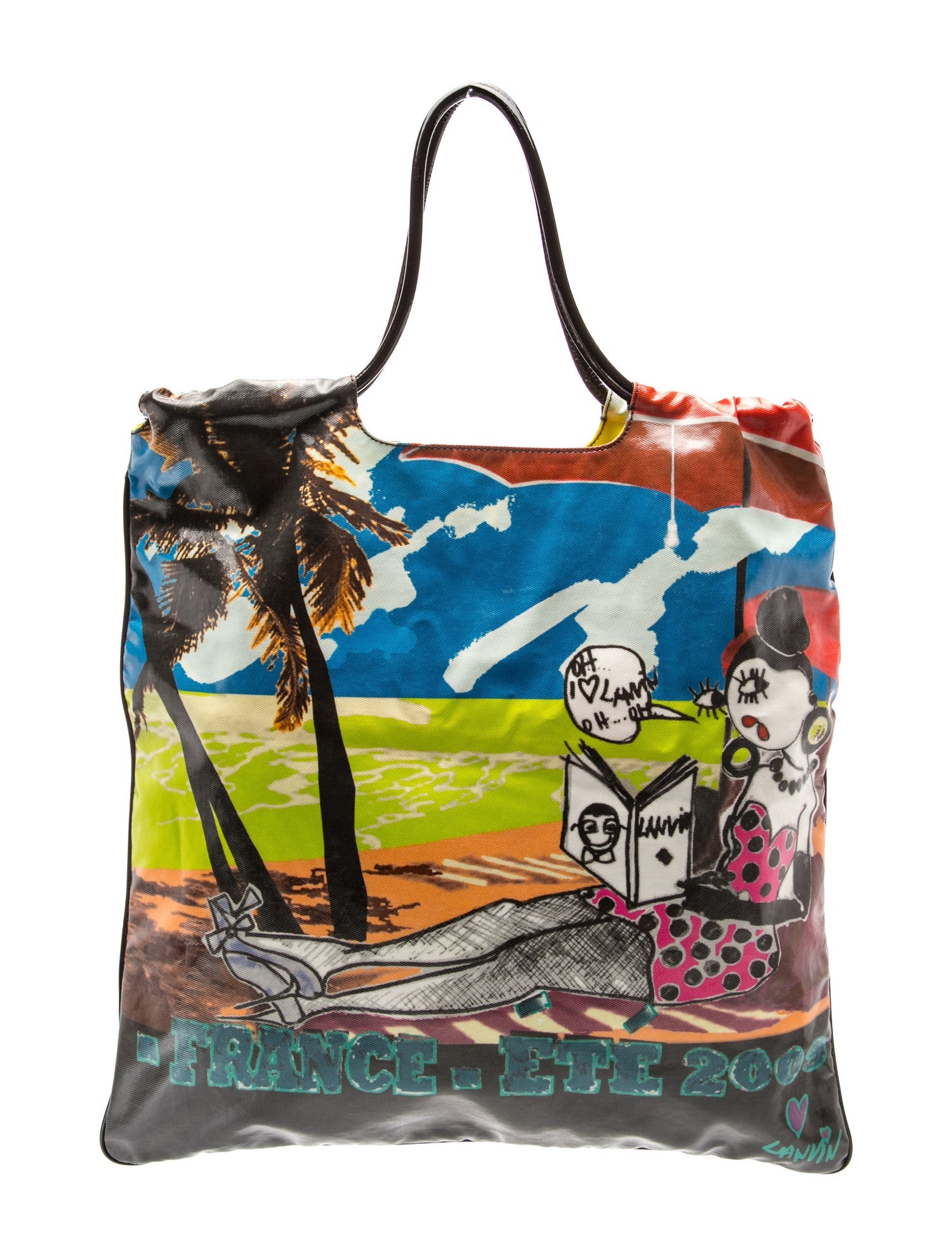 Patent Leather Tote