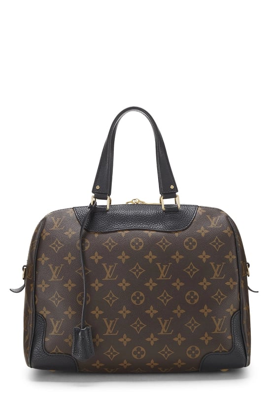 Louis Vuitton Black Monogram Canvas Retiro NM