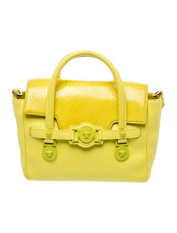 Leather Top Handle Bag