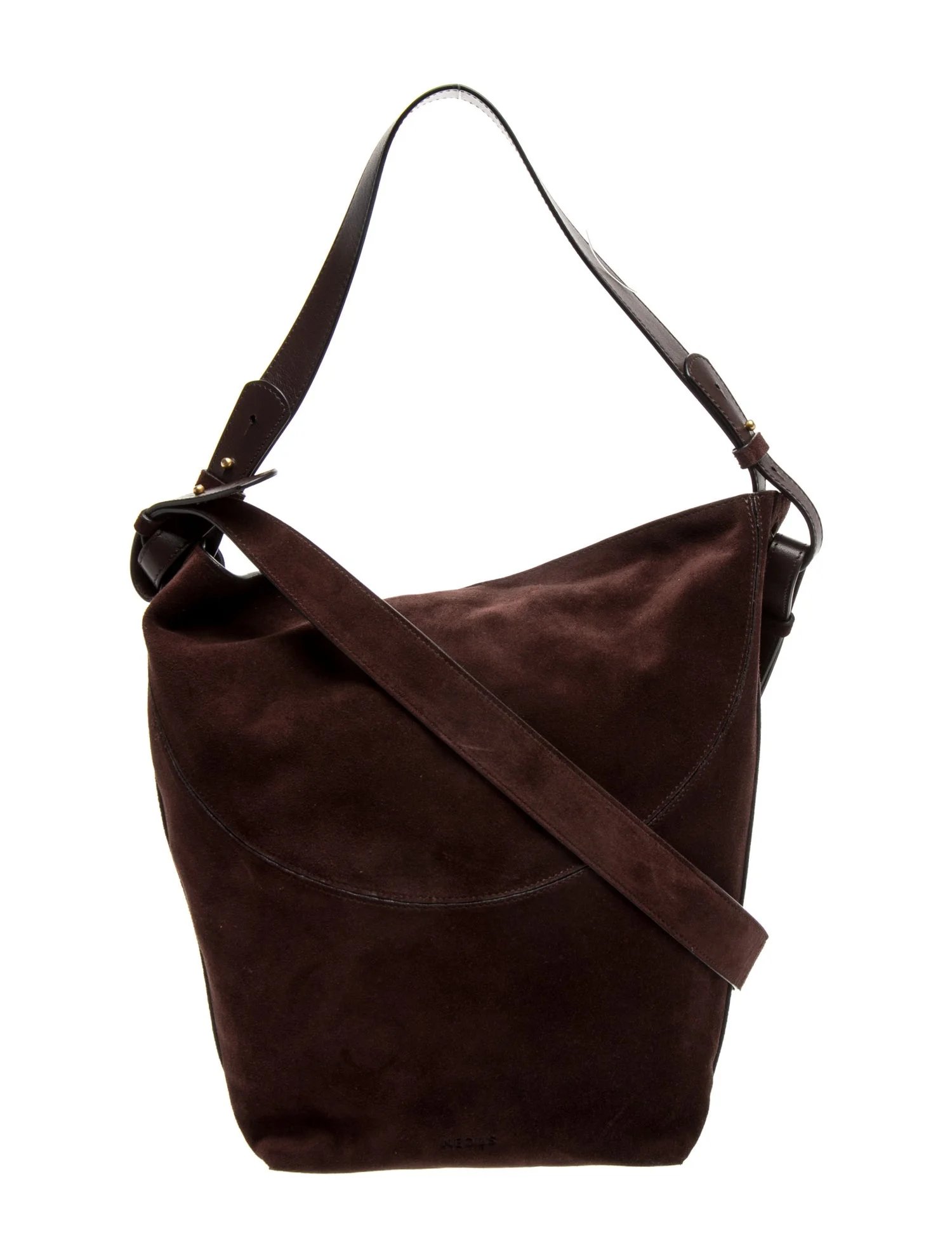 Suede Bucket Bag
