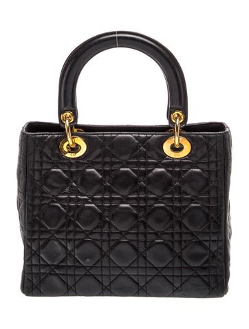 Cannage Lady Dior Medium Vintage