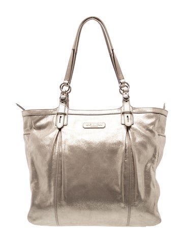 Leather Top Handle Bag