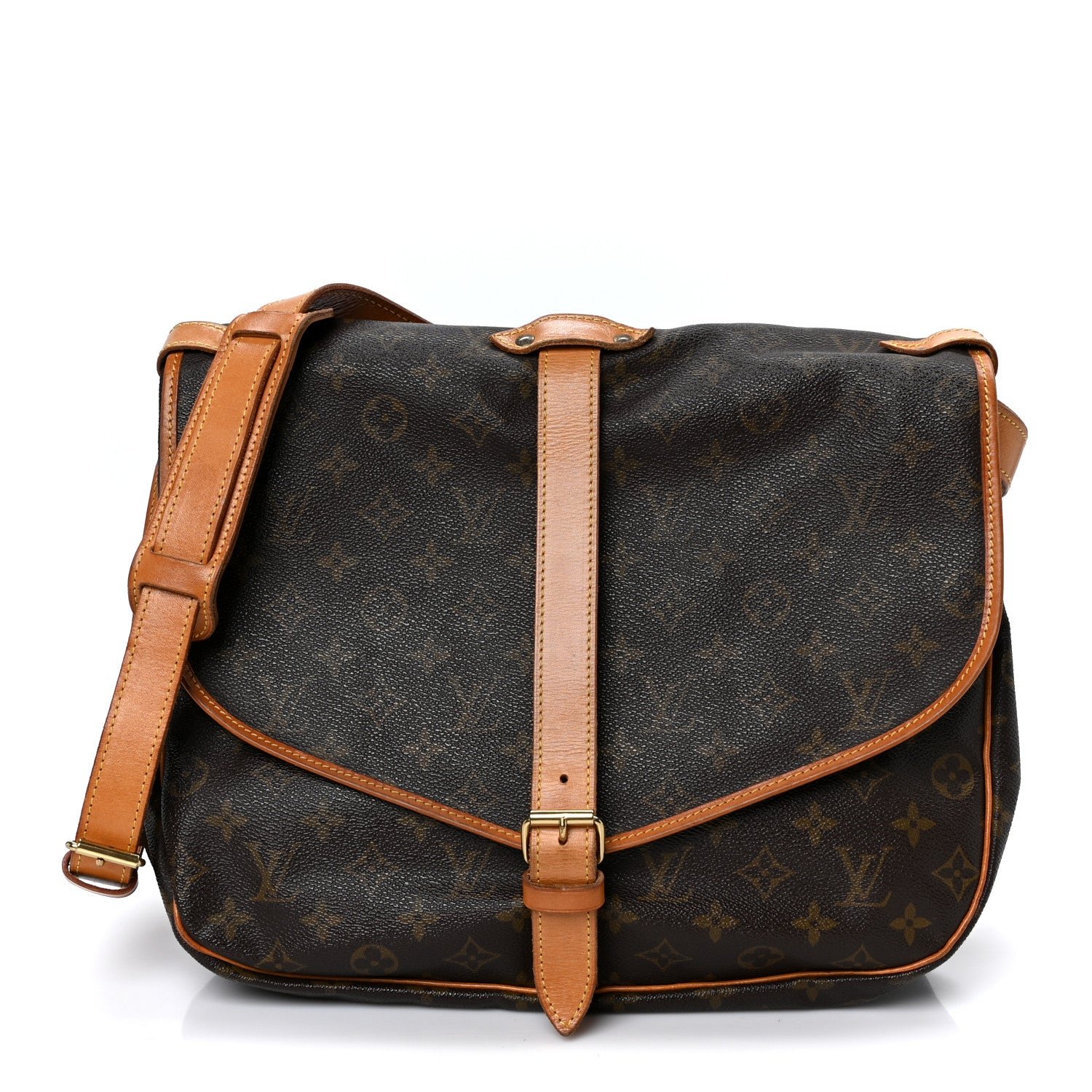 Louis Vuitton Monogram Saumur 35
