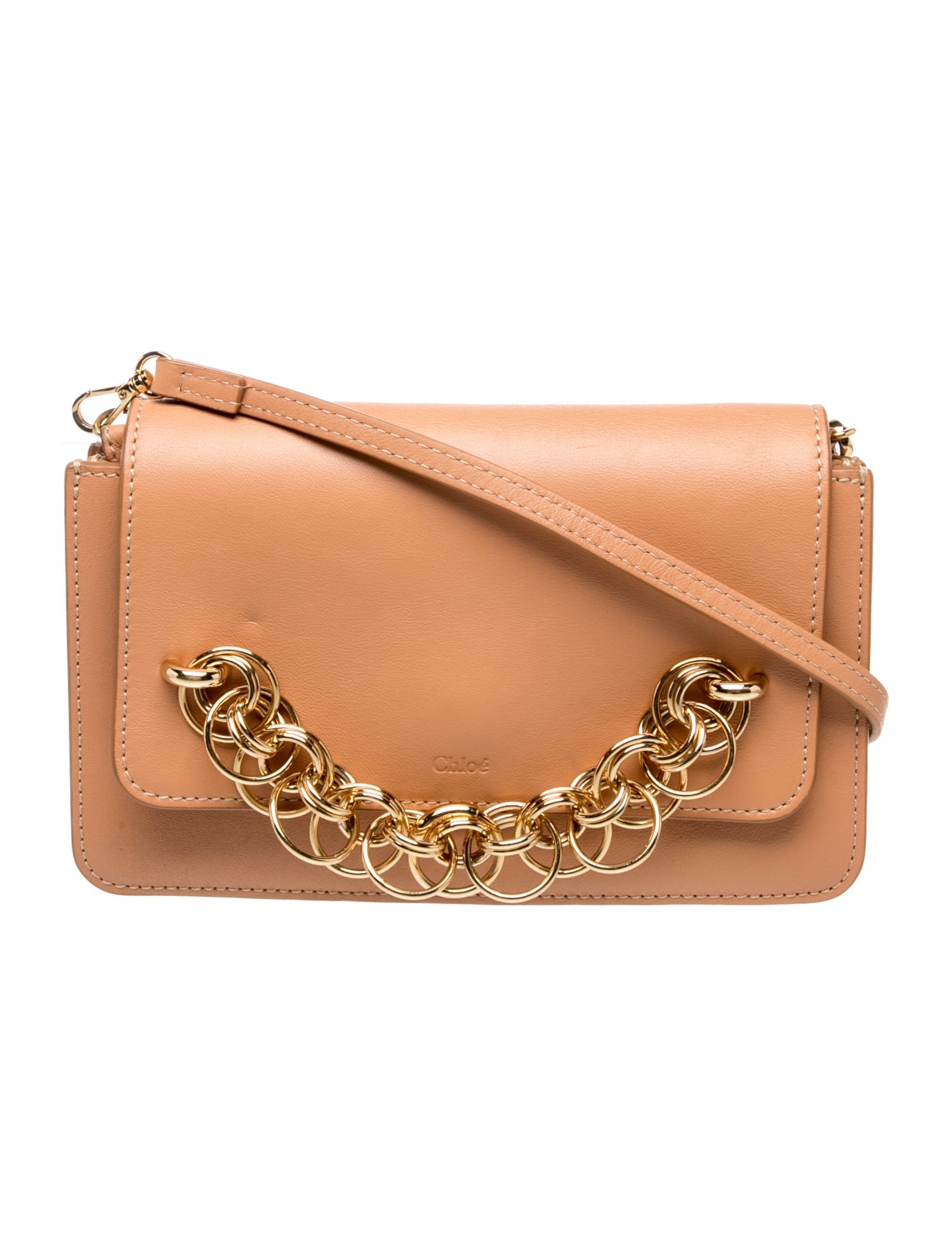 Chloe Leather Drew Bijou Crossbody