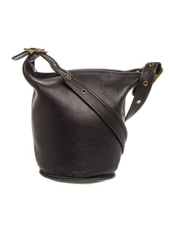 Leather Bucket Bag