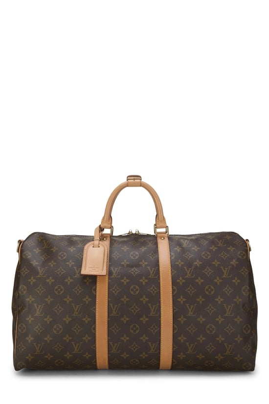 Monogram Canvas Keepall Bandouliere 50