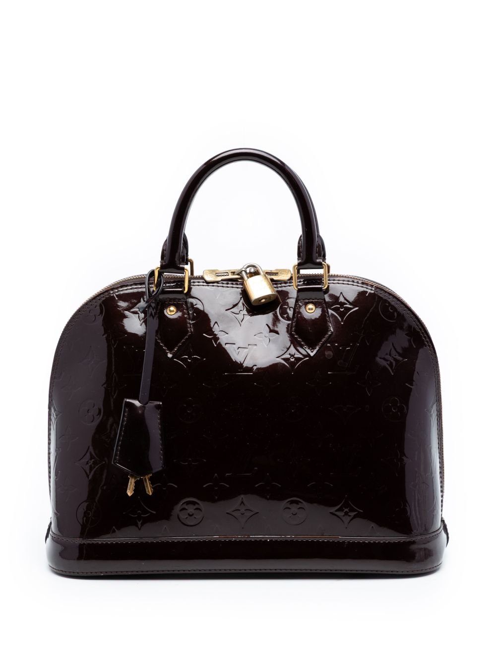 2011 Monogram Vernis Alma PM handbag