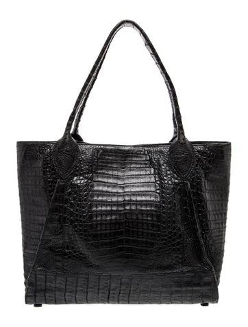 Alligator Top Handle Bag
