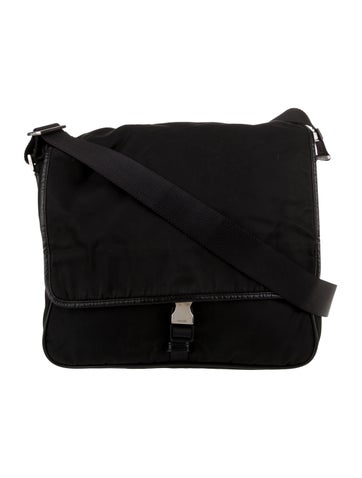 Prada Tessuto Nylon Messenger Bag