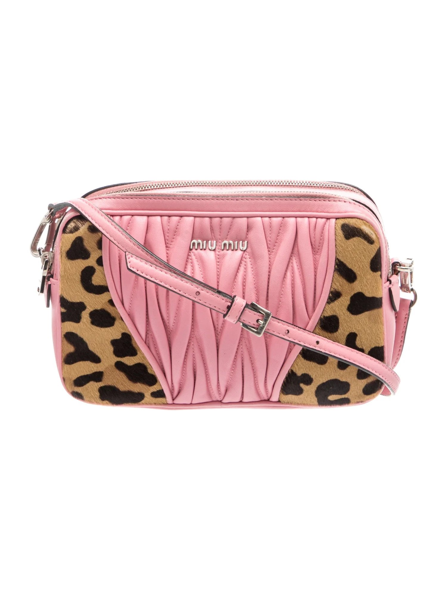 Miu Miu Leather Cavallino Patch