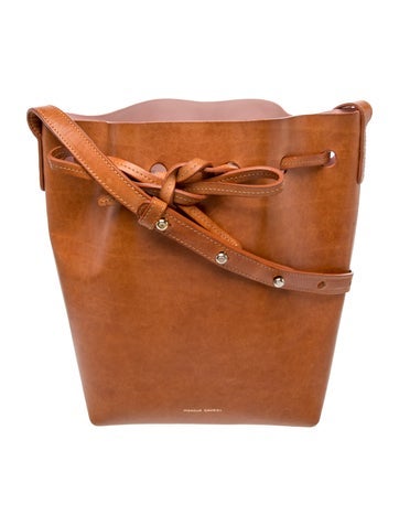 Leather Bucket Bag