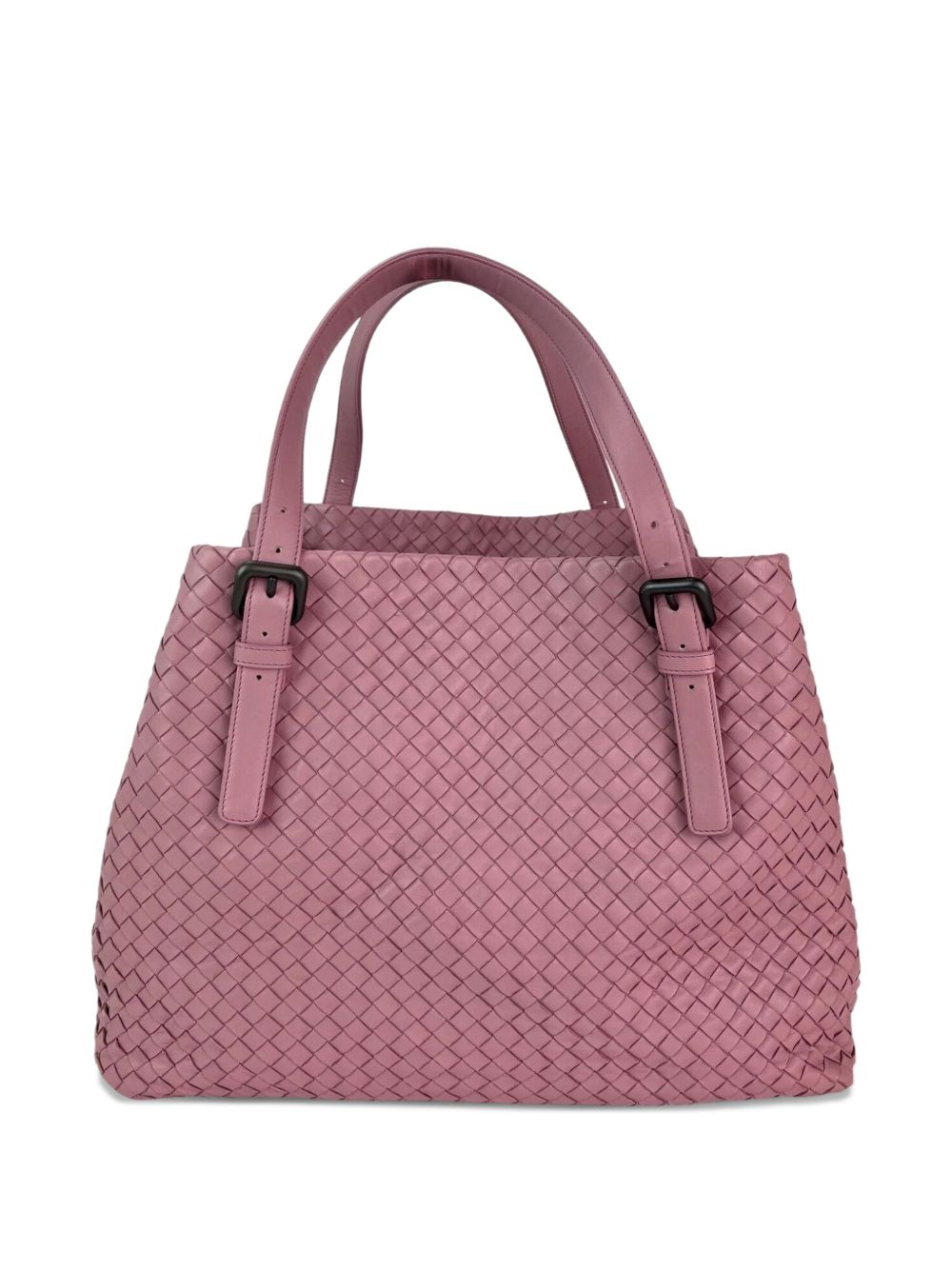large Intrecciato leather tote bag