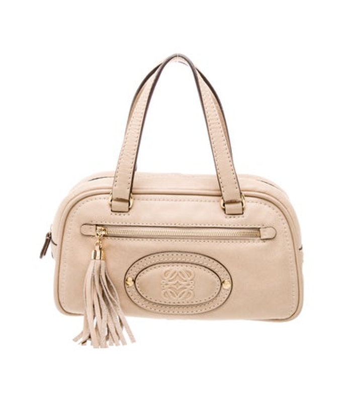 Loewe Leather Top Handle Bag
