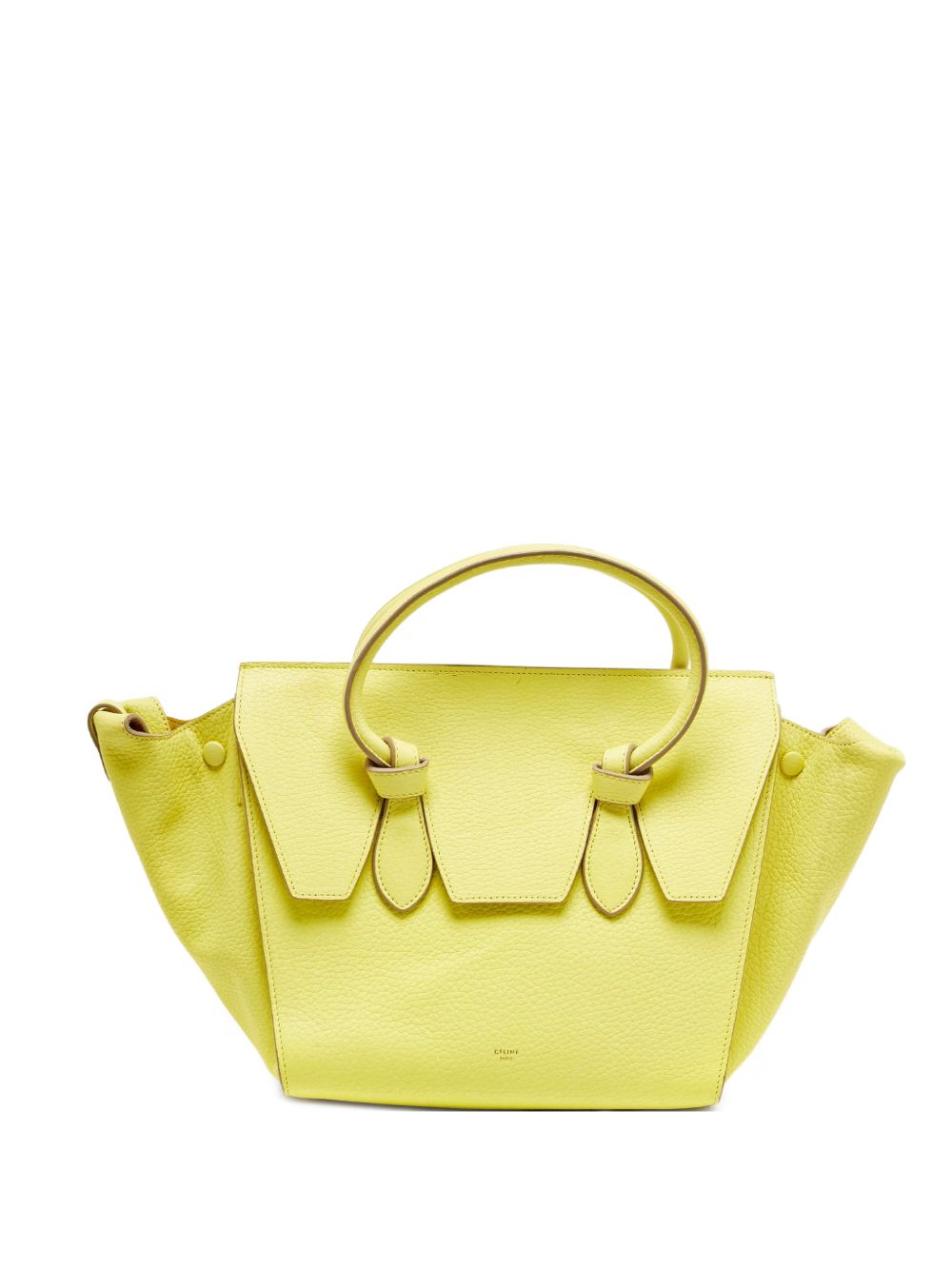 Celine mini knotted leather tote bag