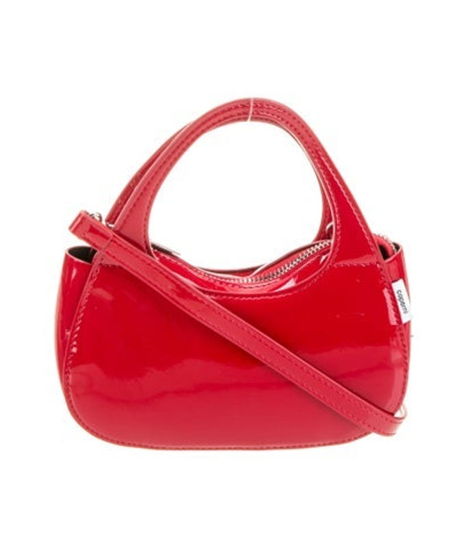 Coperni Vegetarian Patent Leather Baguette Swipe Micro