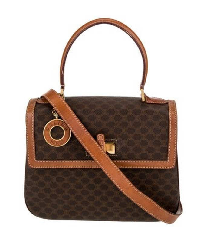Celine Macadam Top Handle Bag