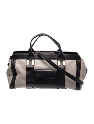 Leather Top Handle Bag