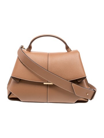 Leather Top Handle Bag