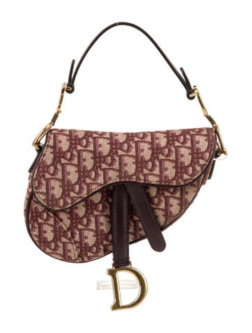 Dior Canvas Saddle