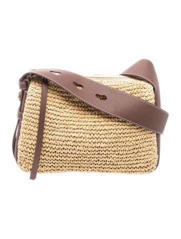 Raffia Shoulder Bag