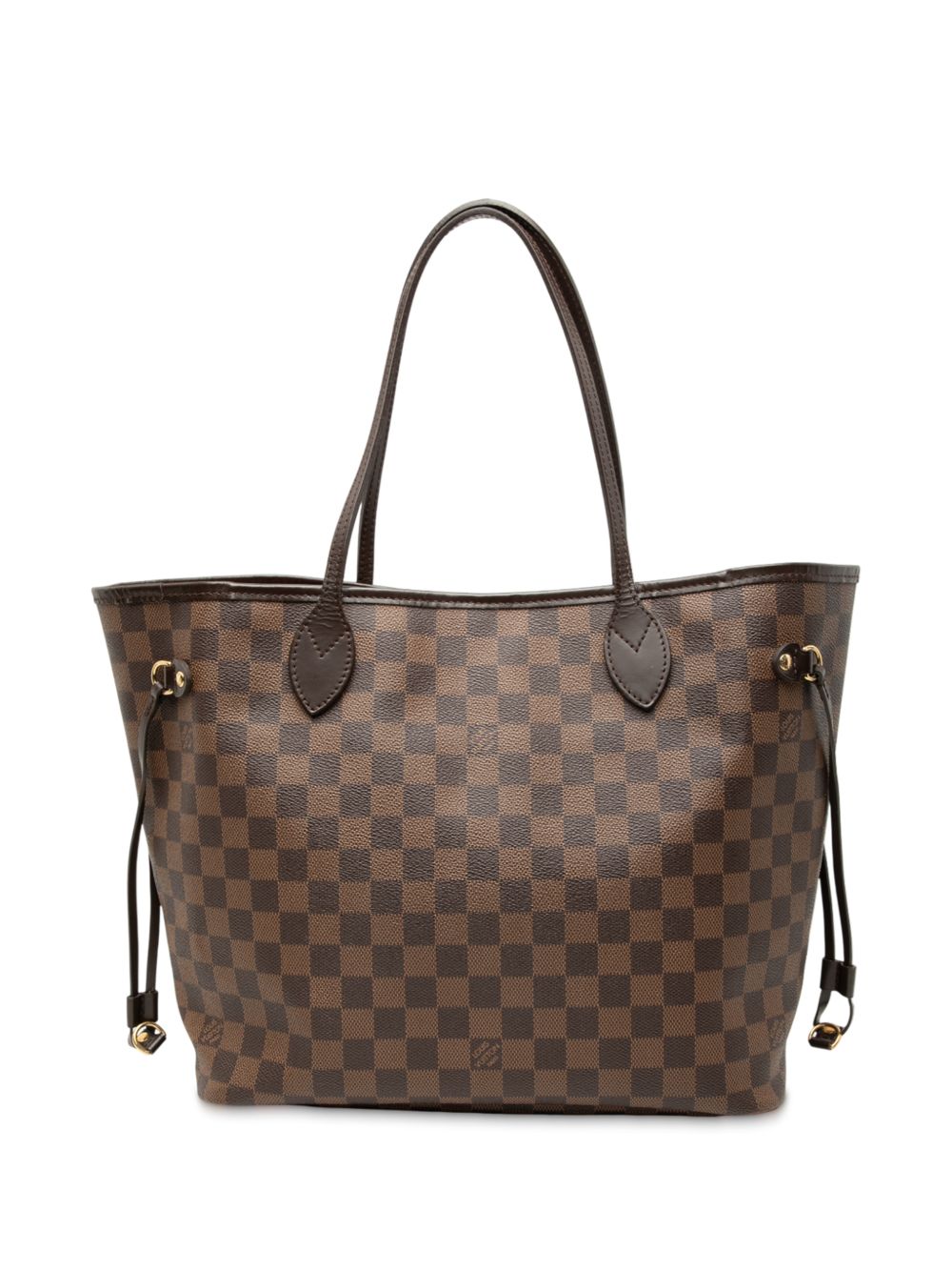 Louis Vuitton 2009 Damier Ebene Neverfull MM tote bag