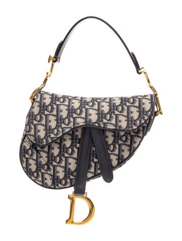 Oblique Jacquard Saddle Mini