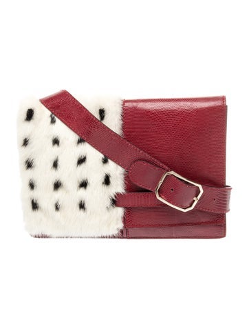 Valentino Lizard Shoulder Bag