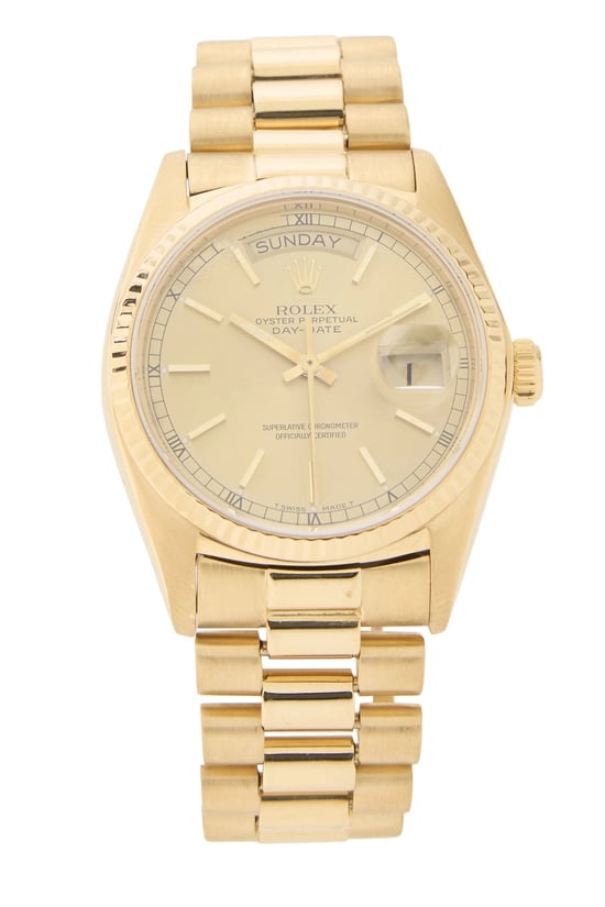 Gold Day-Date President 18038 36mm