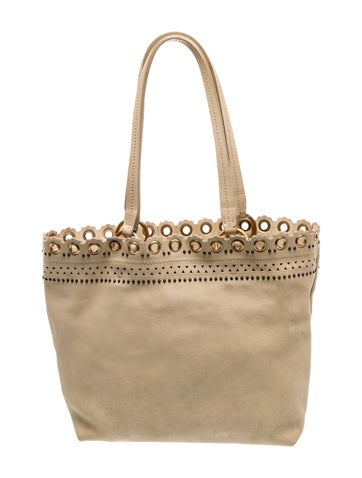 Miu Miu Leather Top Handle Bag