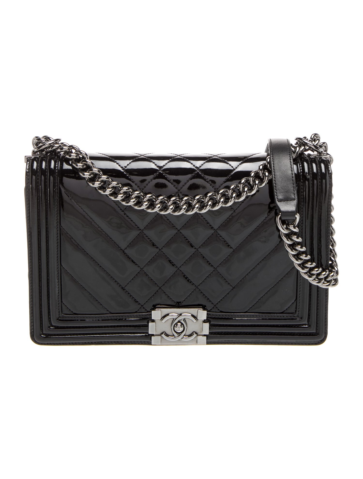 Large Chevron Boy Bag