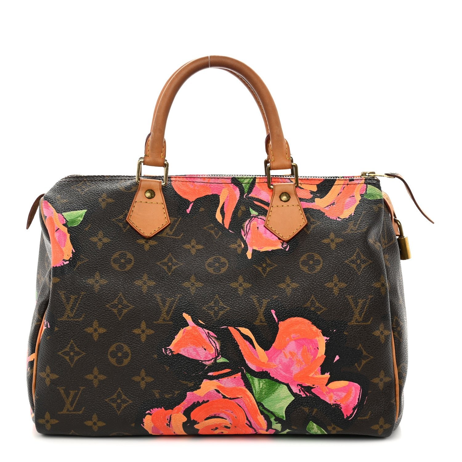 Louis Vuitton Monogram Roses Speedy 30