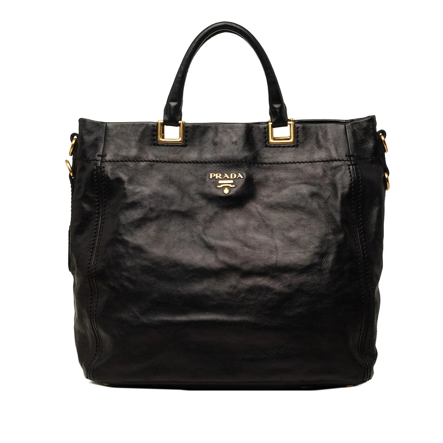 Glace Calfskin Open Convertible Tote