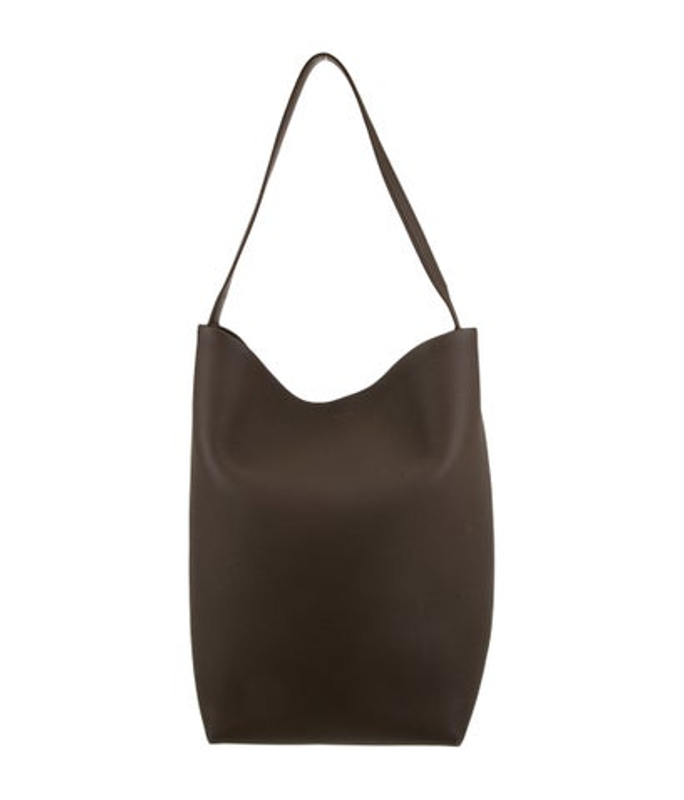 The Row Row Leather Hobo North South