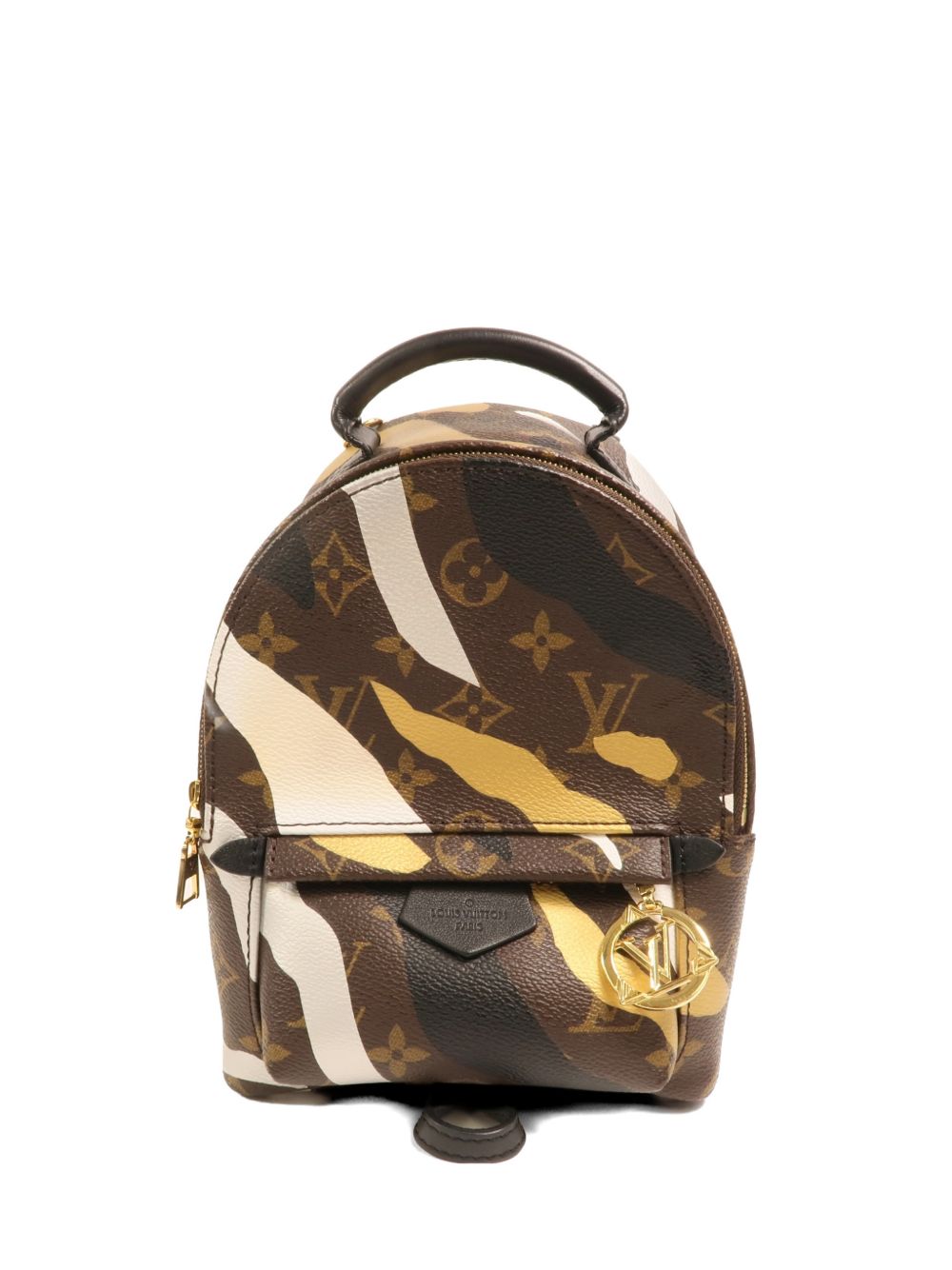 Palm Springs monogram-pattern backpack